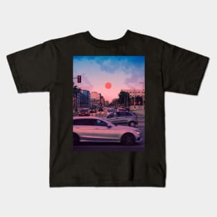 Sunset Colors Kids T-Shirt